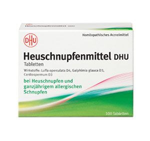 HEUSCHNUPFENMITTEL DHU Tabletten